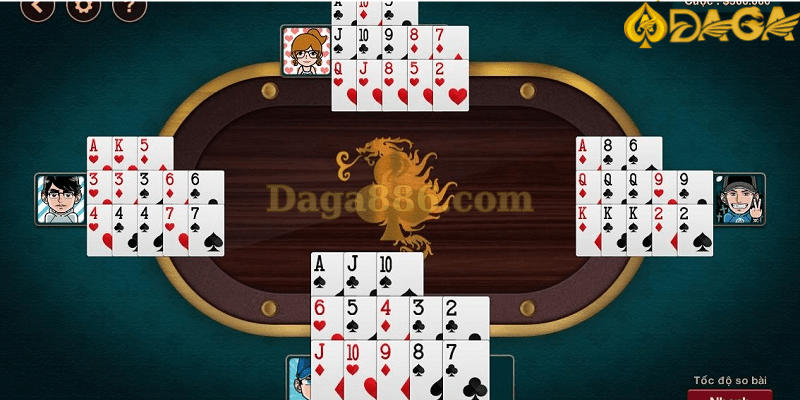 Luật chơi và mẹo cá cược game bài Mậu Binh chi tiết Sảnh Rồng trong game bài Mậu Binh online